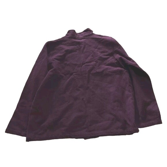 VTG Sea Breeze Of California Womens Purple Utility Jacket Button Up 100% Cotton - Picture 5 of 10